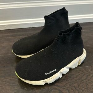 Balanciaga black sock sneaker!
